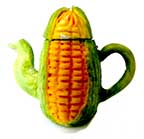 Art Deco Tea Pot Corn Cob